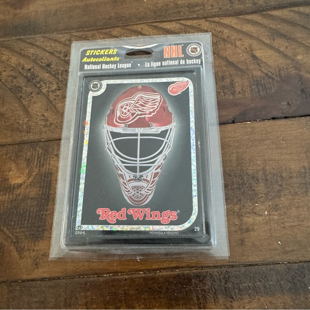 Red Wings NHL Sticker Pack